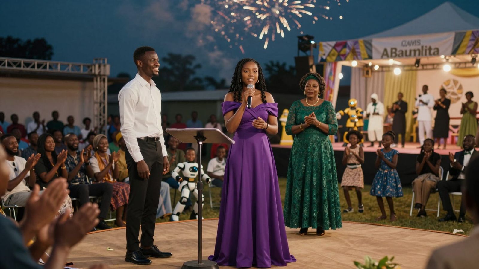 Cinematic Evening Celebration in Abuja, Nigeria