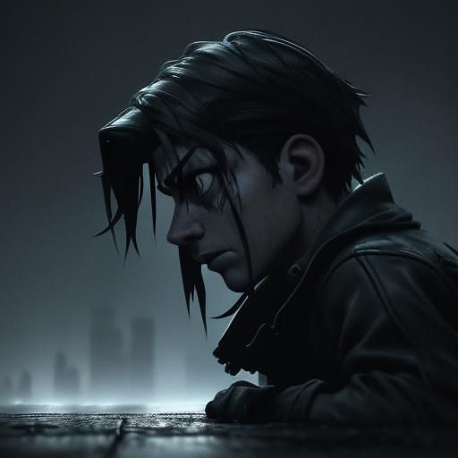 Dystopian Despair: Cinematic Still in Gritty Realism