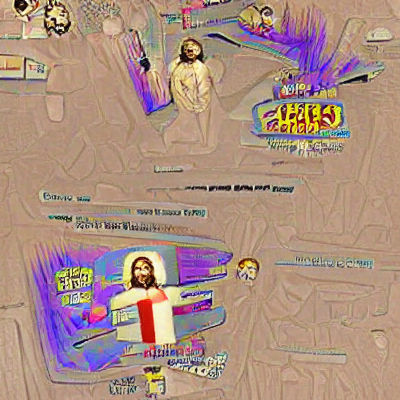 Iconic Depiction of Jesus Christ