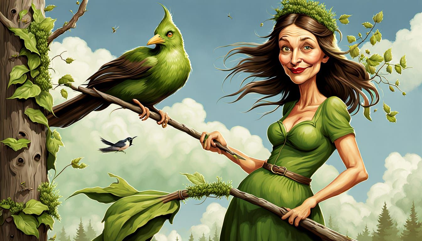 Mother Nature's Goofy Broom Mishap