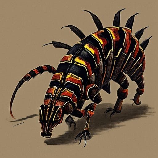 Centipede with Wooden Leg: An Unusual Gait