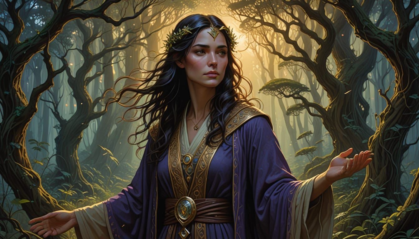 Enchanted Empath in Twilight Forest