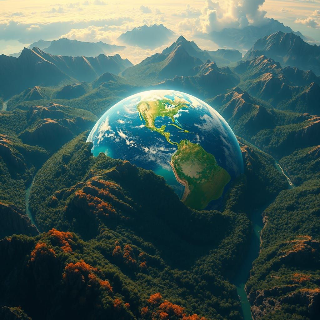 Breathtaking Fantasy Earthscape in 8K Resolution