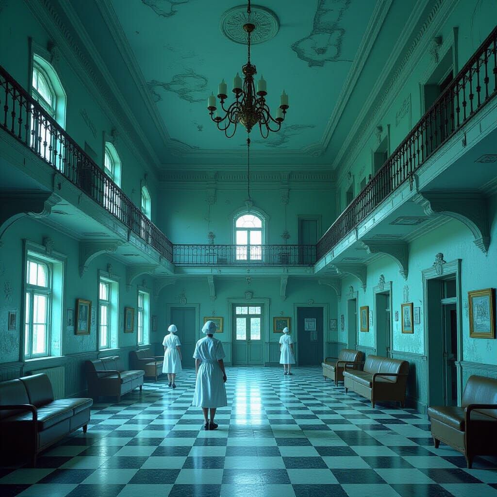 Haunted Hospital with Ghosts and Monsters