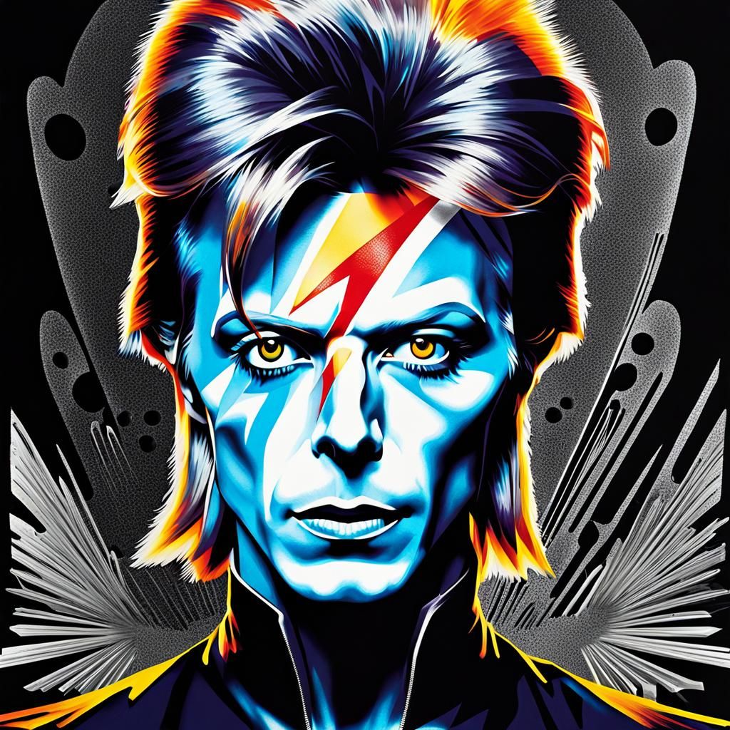 Groovy 60s Psychedelic Protest Scene