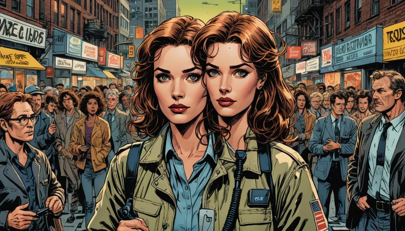 Girl Journalist Reports Live: Comic Book Art