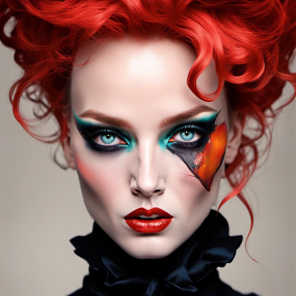 Expressive Figure in Naturalistic Photographic Style