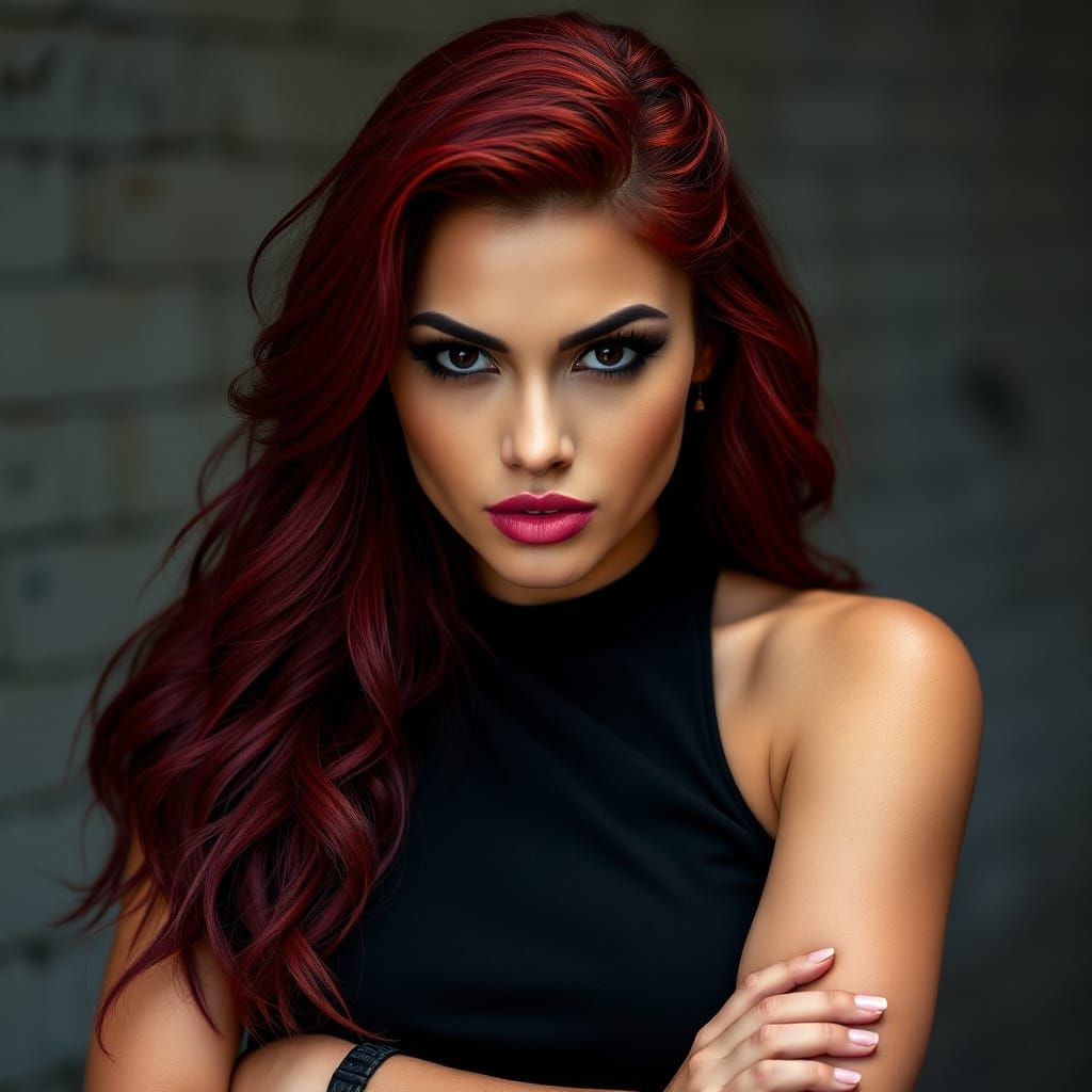 Fiery Philippine Actress in Intense Profile