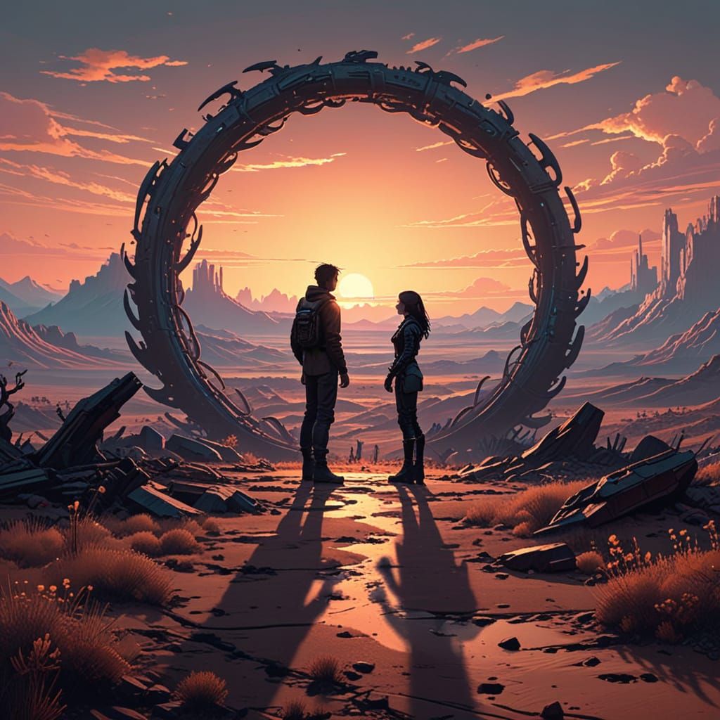 Eldritch Landscape Masterpiece in Intricate, Detailed Style