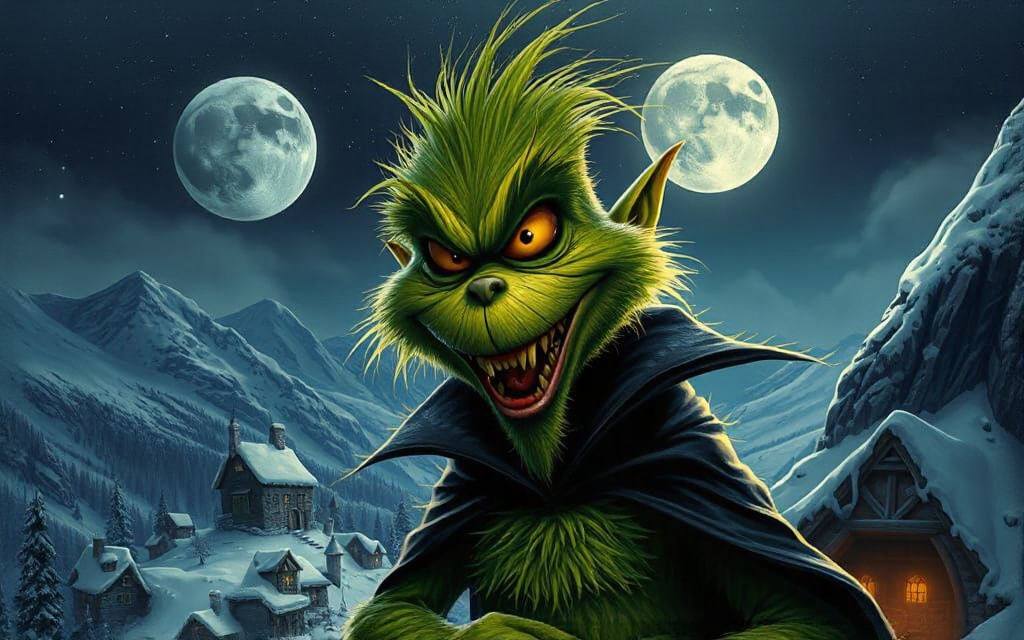 Villainous Grinch Blood Thief🦇