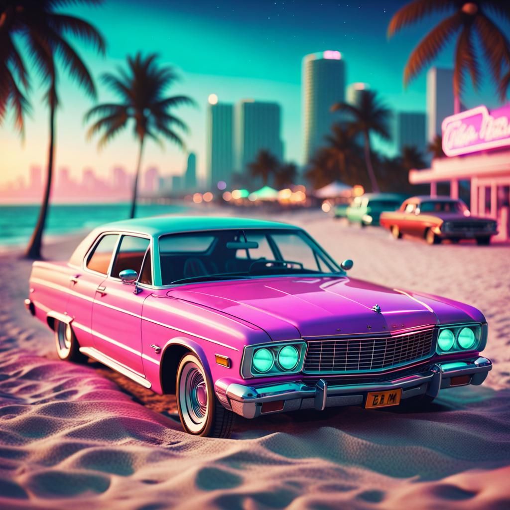 Car in miami