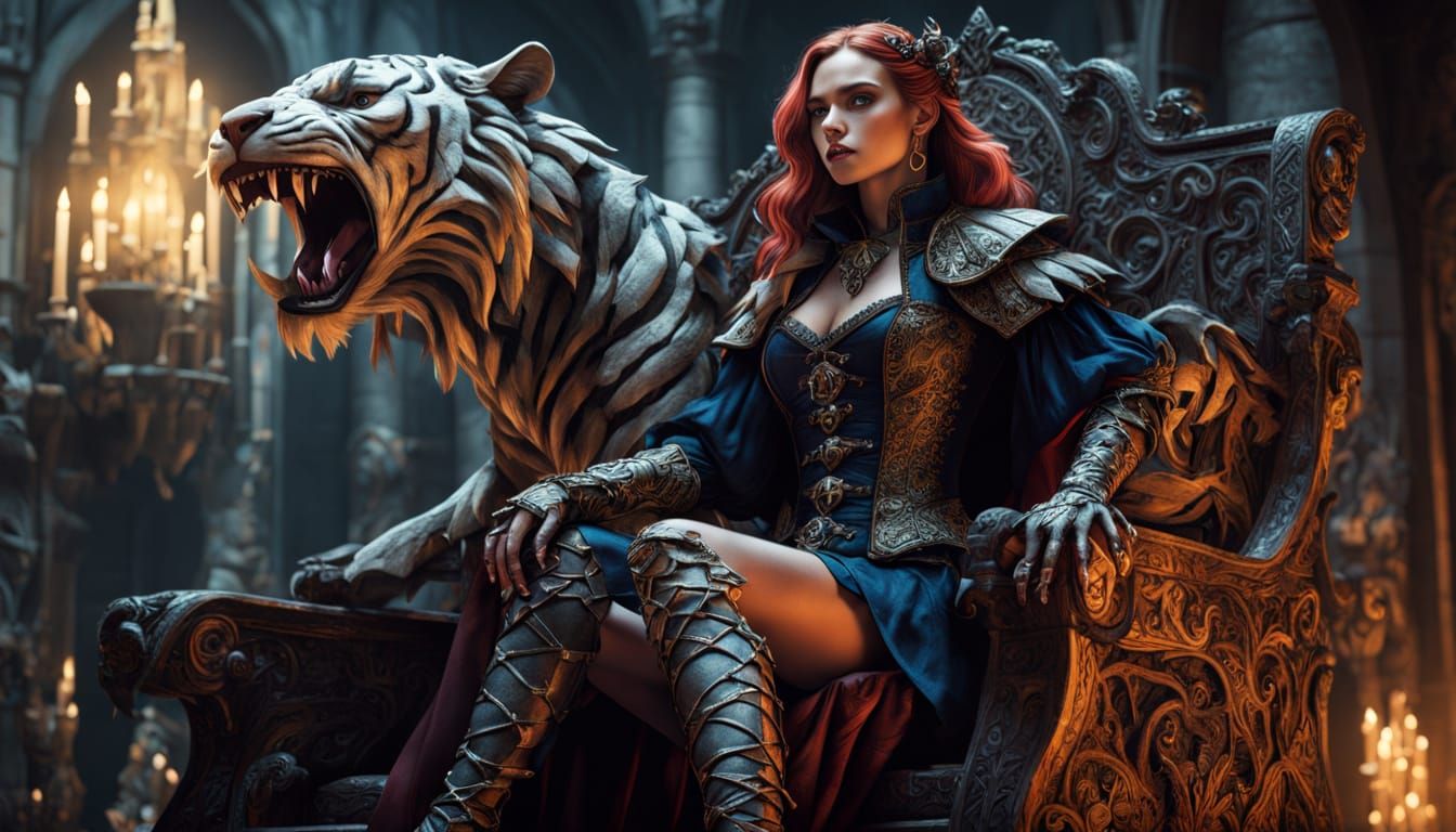 Vampire Pirate Witch Reigns Supreme in Epic Comic Book Art