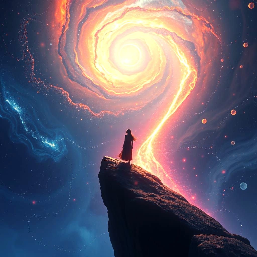 Stunning Universe Power Display in Detailed Digital Art