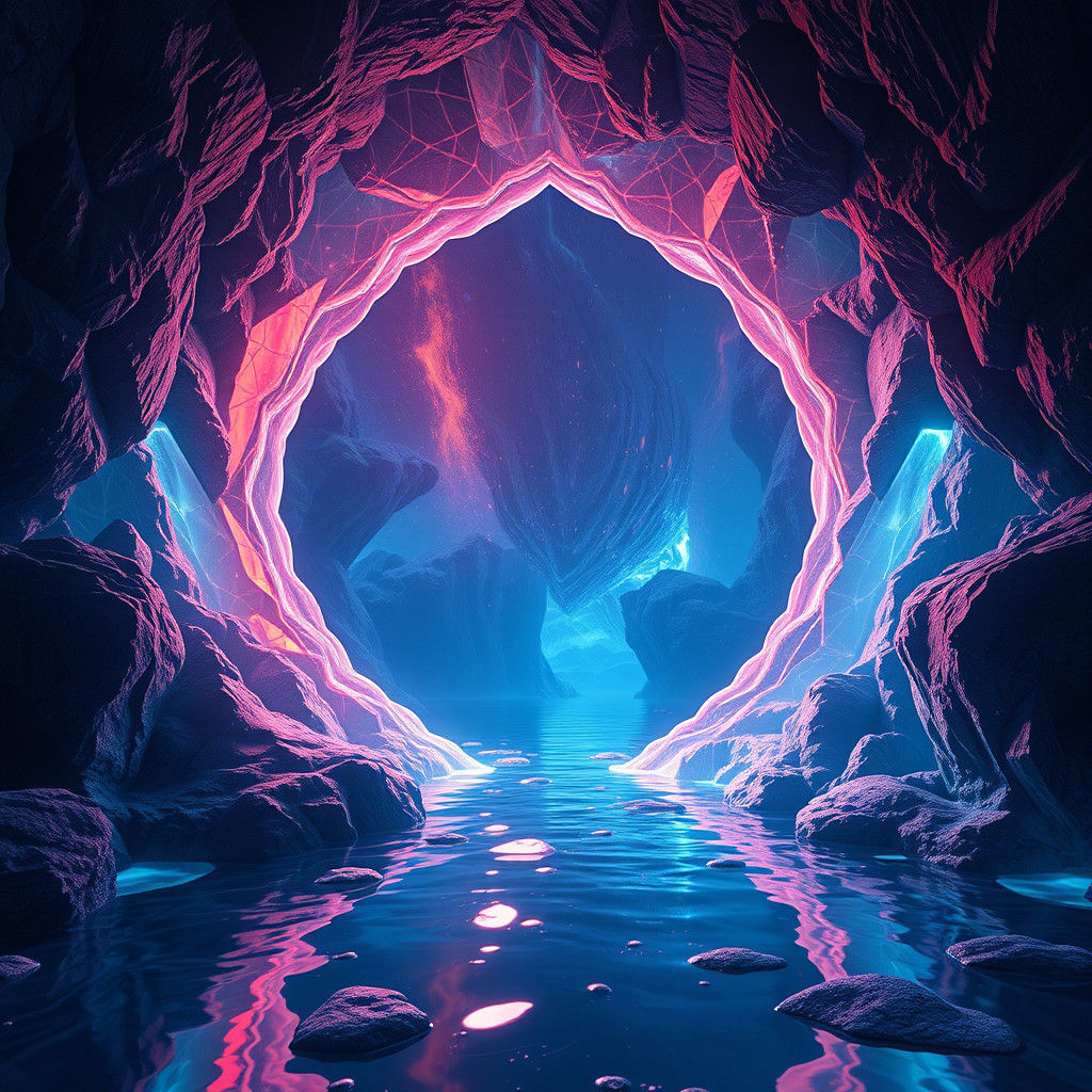 Stepping into a Transparent Time Portal in 8K