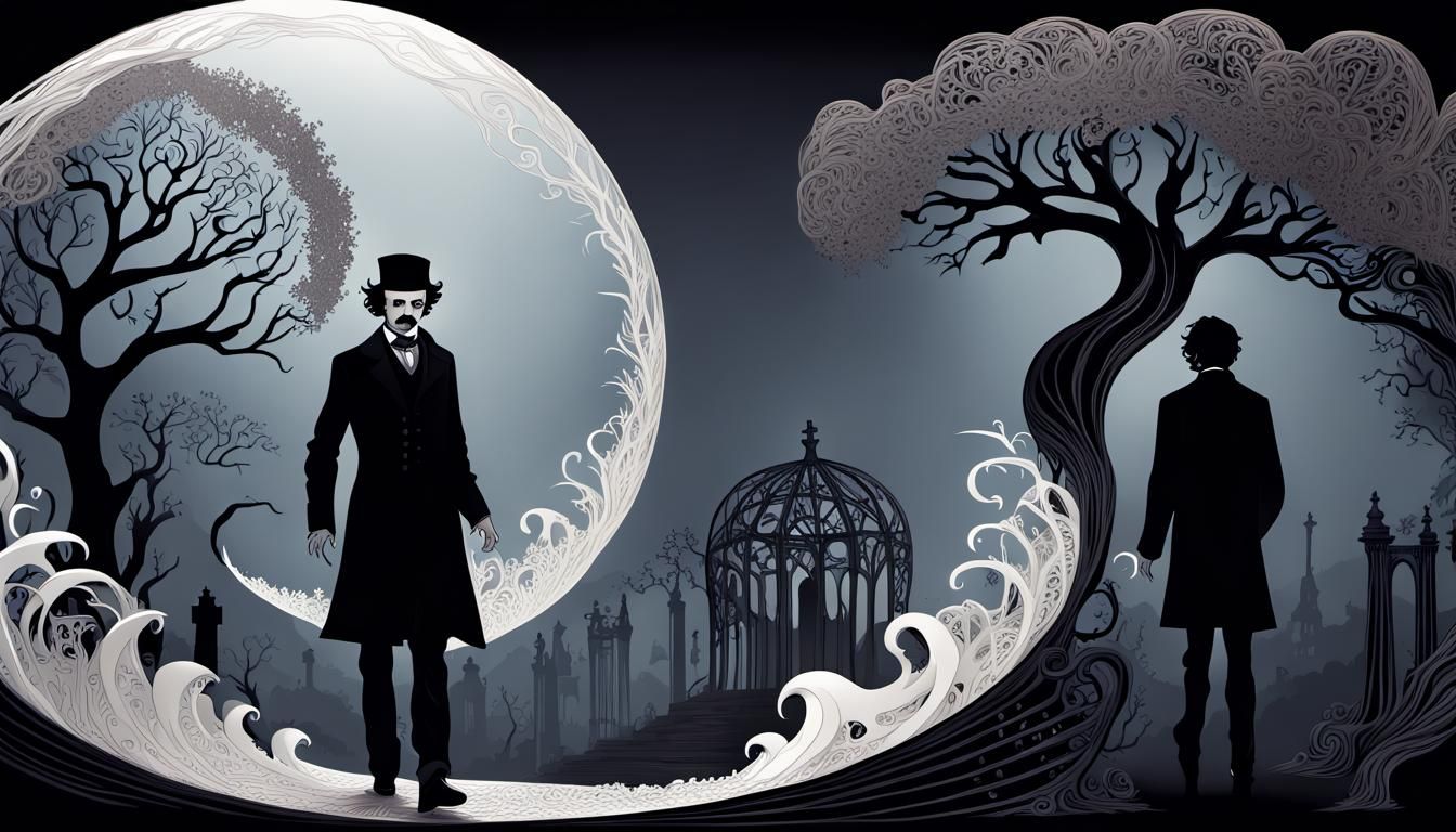 Poe Characters Emerge in Burton-esque Fantasy