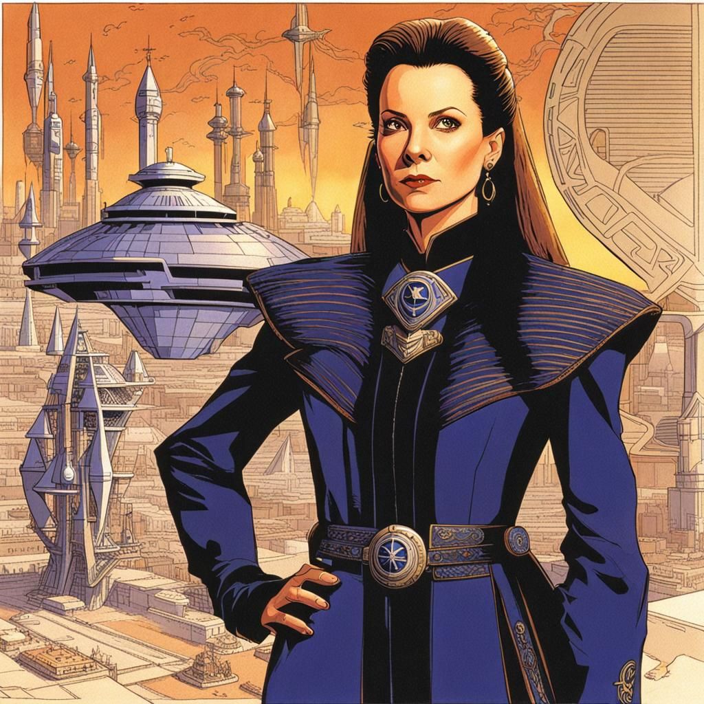 Susan Ivanova in Babylon 5 CIC