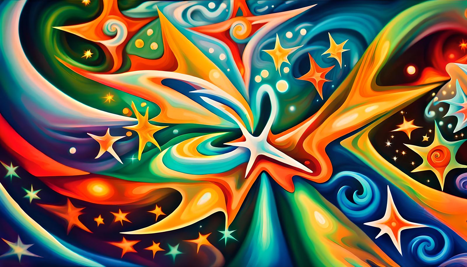 Iridescent Stars in Electromagnetic Jelly Plasma Maelstrom