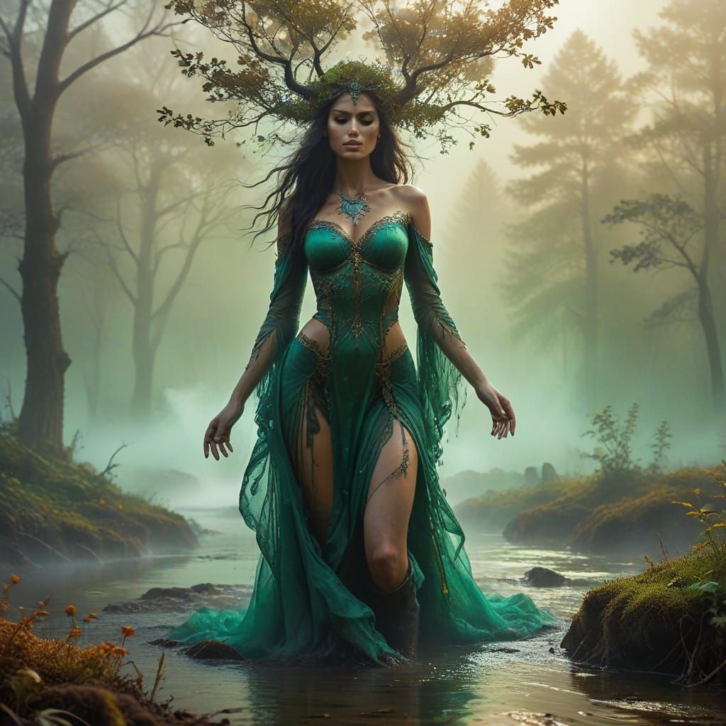 Mother Earth Gaia Rises with All Life in Harmony