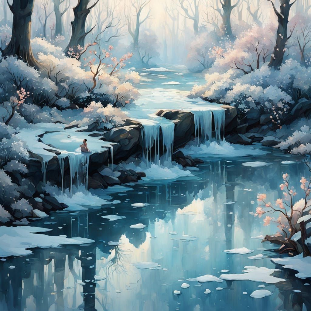 Whispers of Spring in Ethereal Light