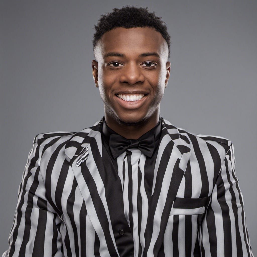 Pro Wrestling Referee Promo Shot: Black British Official