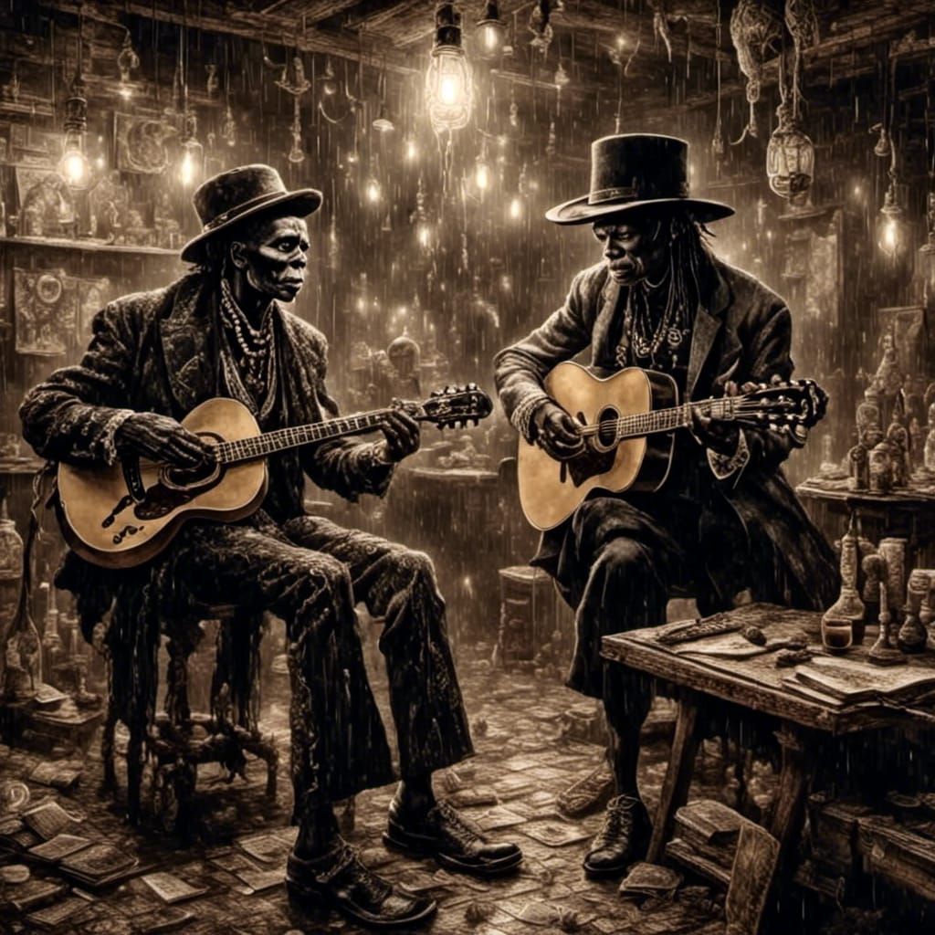 Papa Legba's Crossroads Deal with Robert Johnson