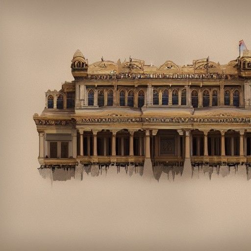 Detailed Matte Painting Shirt Design