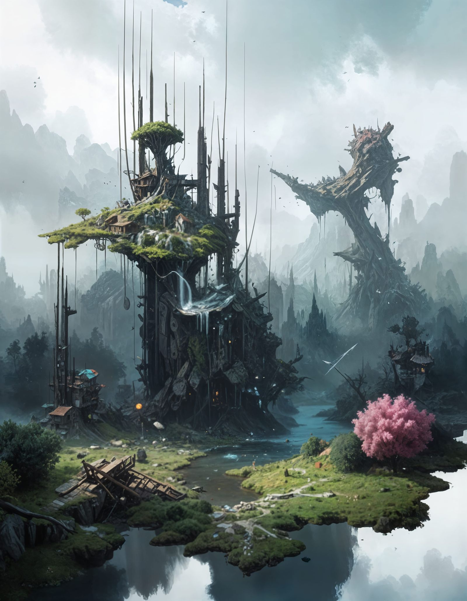 Grimm bros's garden: after the fact.