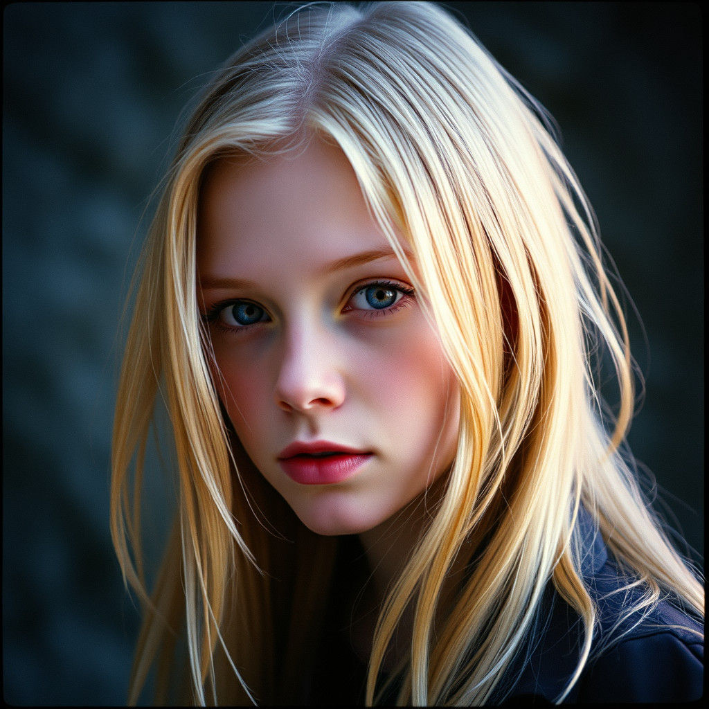 Cinematic Portrait of a Young Woman