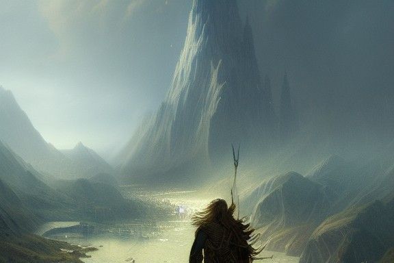 Numenor: Dark Fantasy Concept Art in 8K Resolution