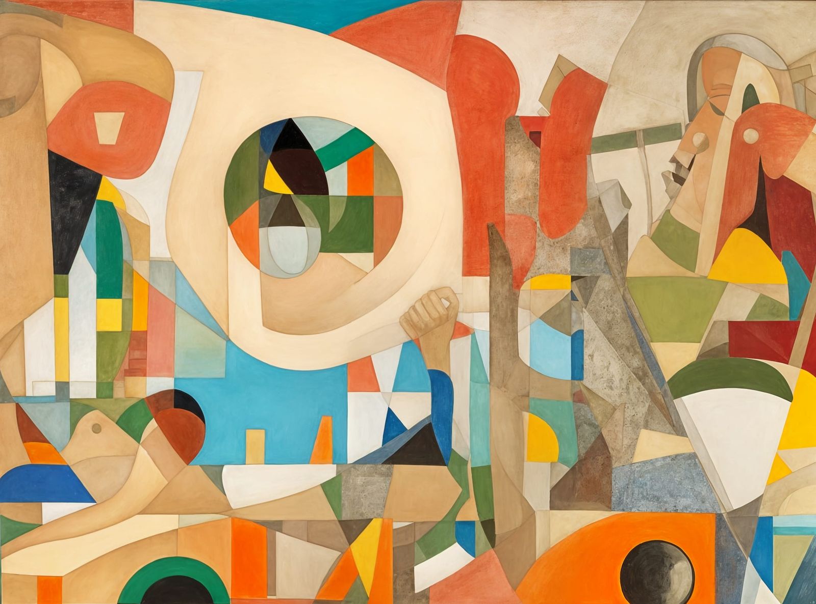 Surreal Masterpiece in Intricate Parallax Style