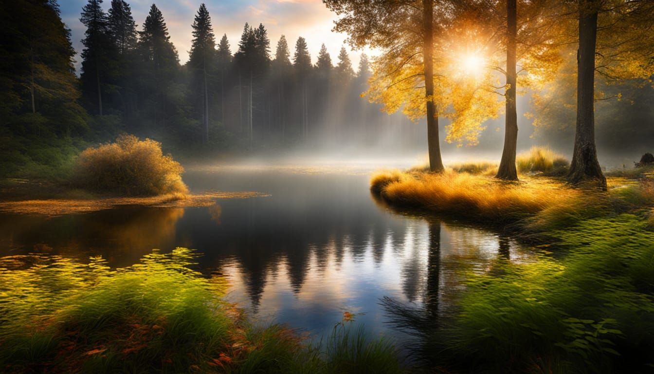 Misty Lake