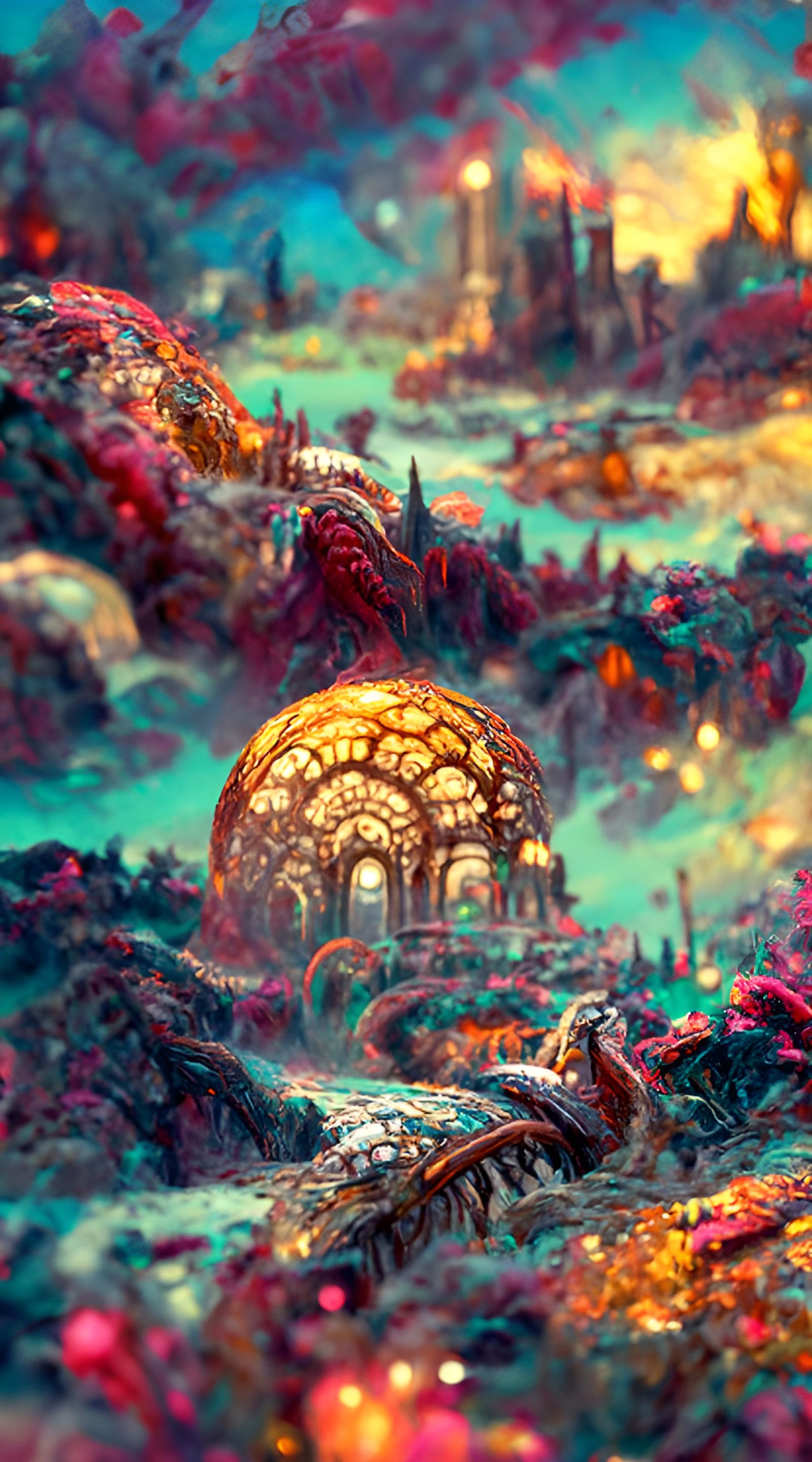 Paleozoic Era: Detailed Fantasy Comic Art