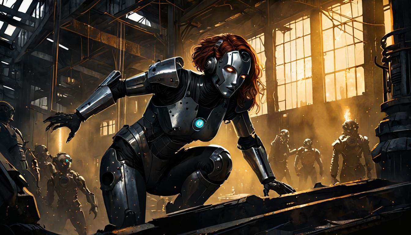 Dark Fantasy Illustration in Adventures In Ink And Paint Sty...