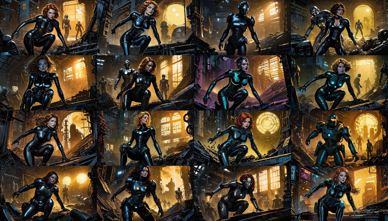 Zoe Heriot Trapped in Cyberman Factory Comic