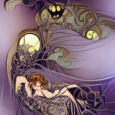 AI Interpretation of a Short Image Prompt