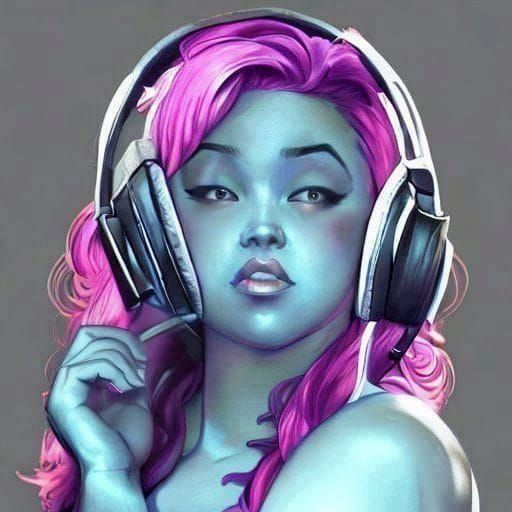 Hyperdetailed Portrait of Gamer Girl in Unreal Engine