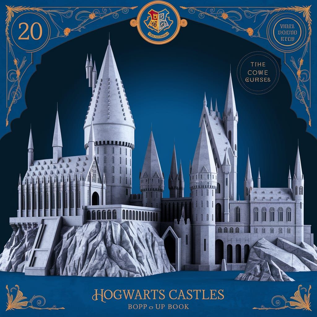 Magical Pop-up Book: Hogwarts Castle