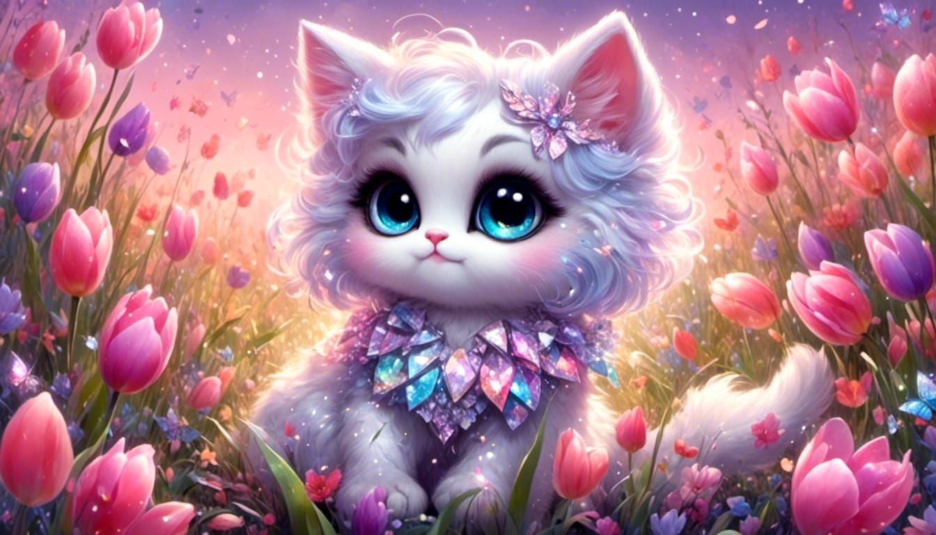 <lora:Glitter and Diamonds:1.0> <lora:Ultra Cute:1.0> adorab...