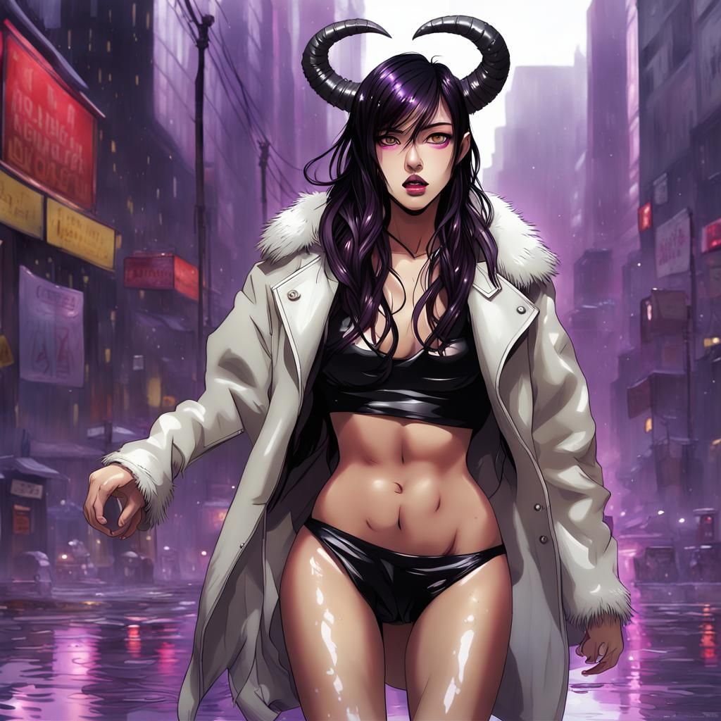 Korean Demon Woman in Elven Village