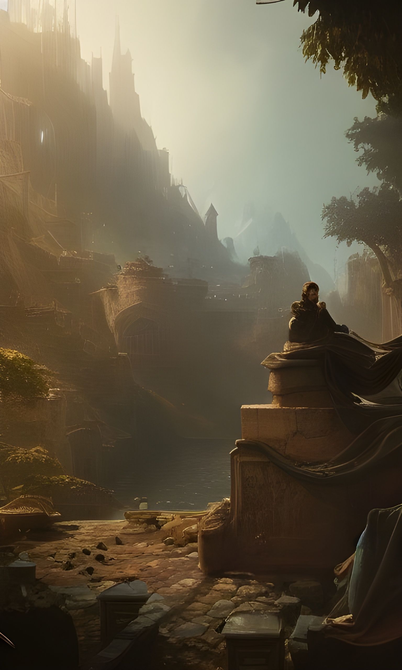 One-Eyed Man Rules: Ethereal Concept Art