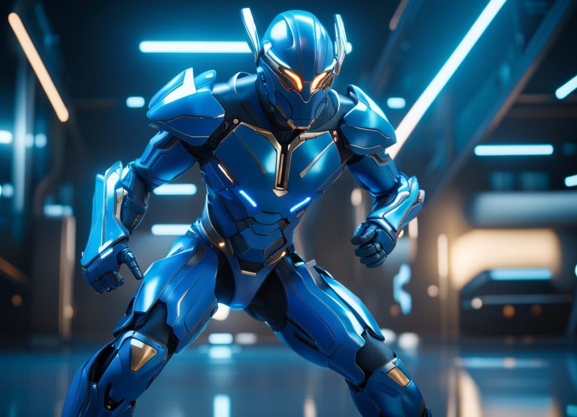 Blue beetle 🪲🐞 Mecha suit