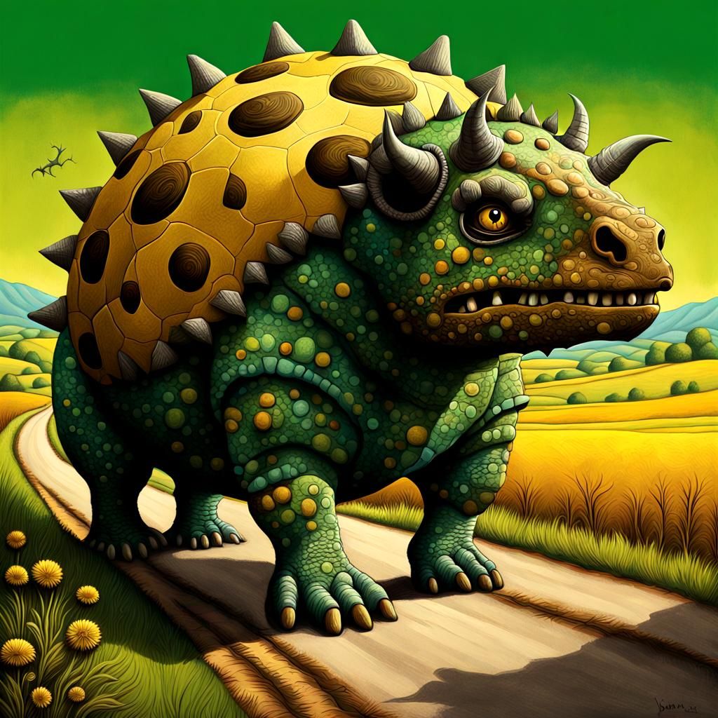 Tarasque by Country Road: Surreal Pop Art