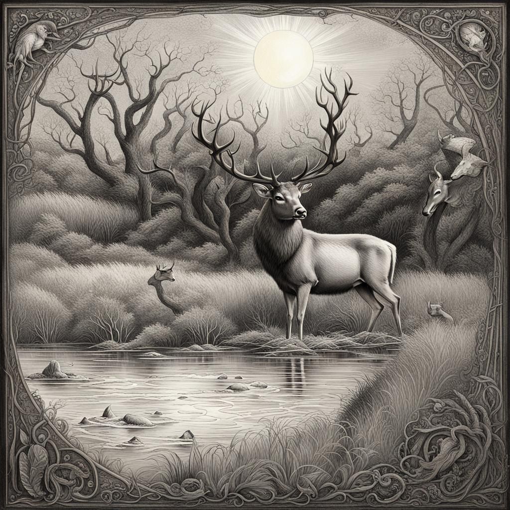 Bound Soul Yearning in Empty Place