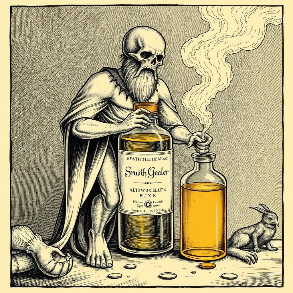 Dangerous Growth Elixir by Heath the Healer