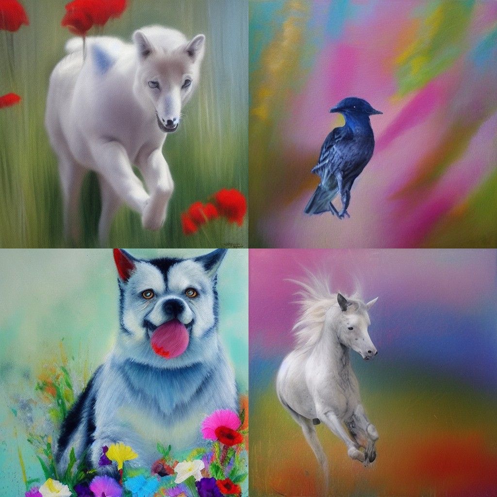 Abstract Composition in Sylvie Wagner's Style