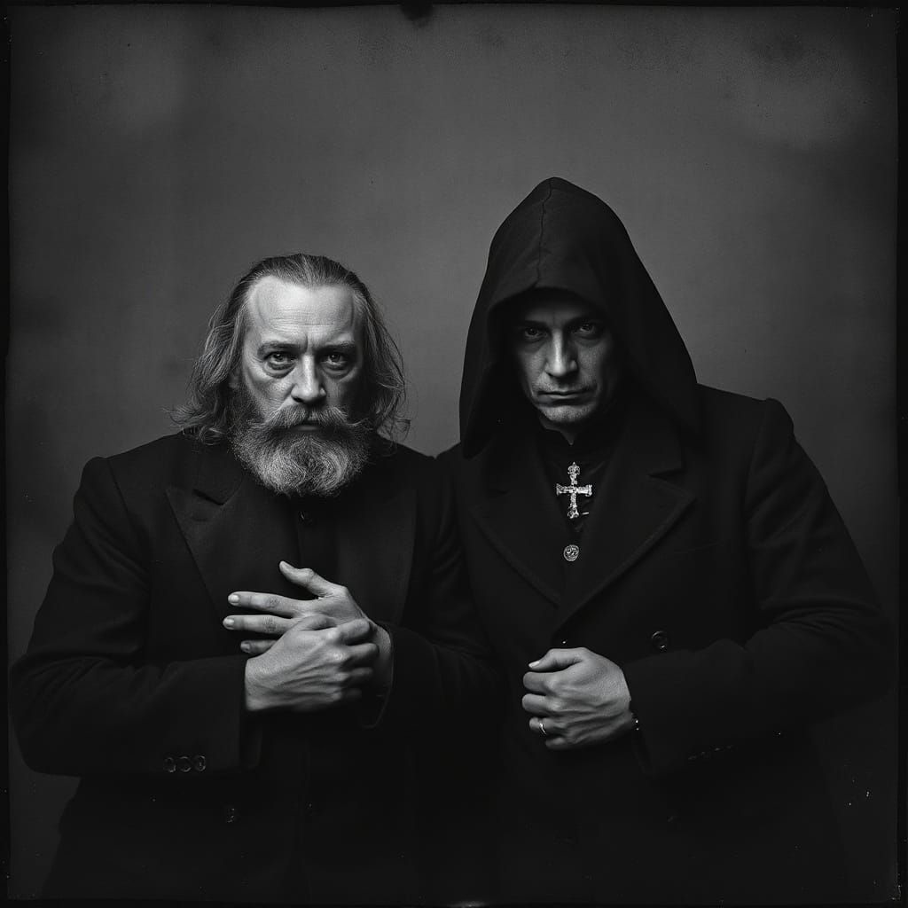 Eerie Photogravure in Style of Prokudin Gorsky