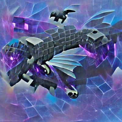 Ender Dragon Digital Art