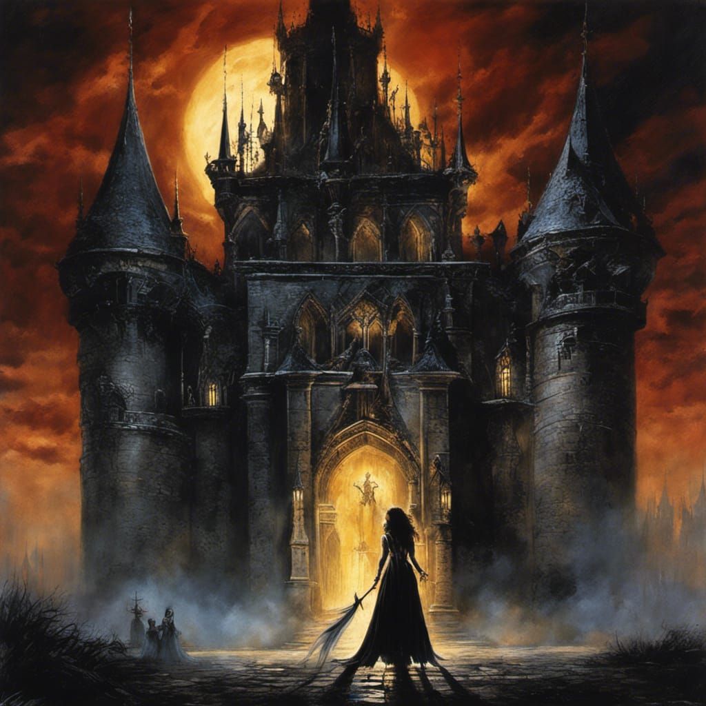 Elvira vs Betty Page: Dark Fantasy Castle