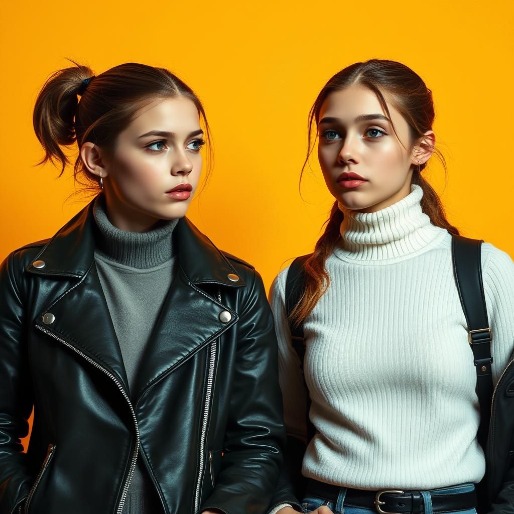 Fashion Superstitions: Teenage Girls in Photorealistic Monoc...