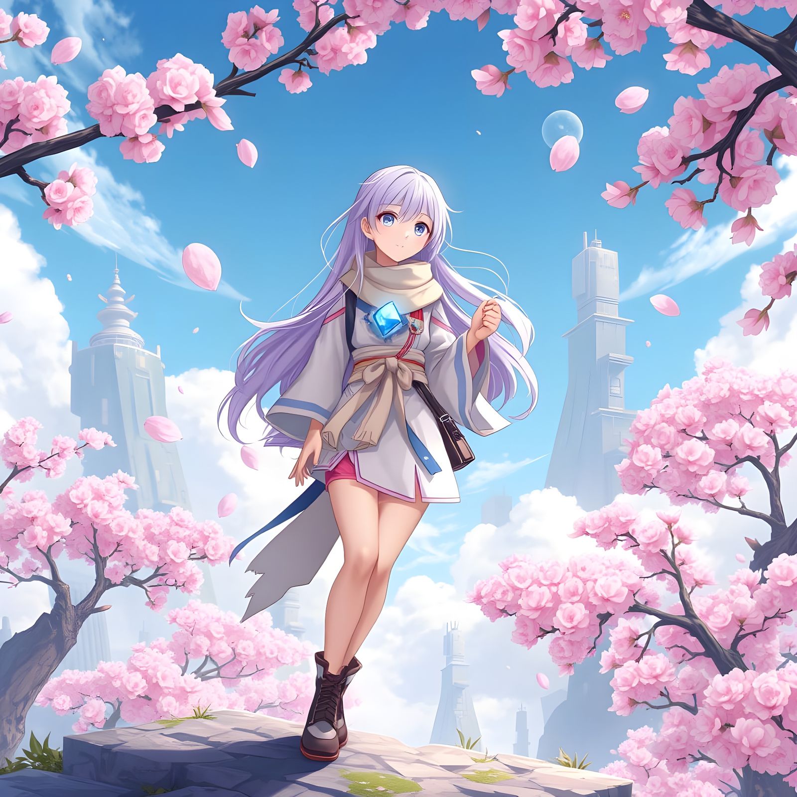 Aira Hanami: Dreamworld Character Portrait